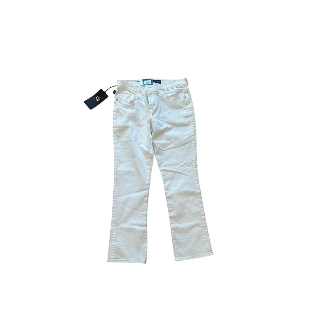 Rock & Republic Kendall White Denim Capri Jean size 4